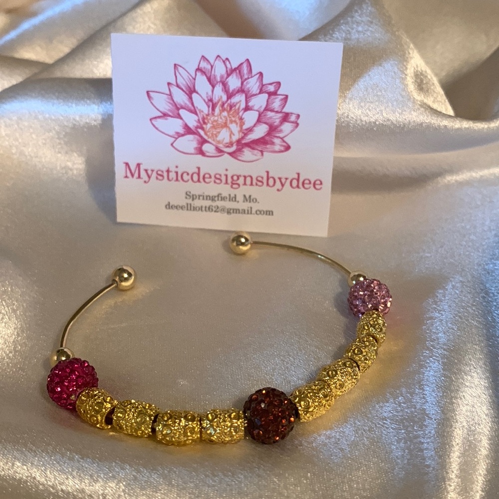 One of a kind cuff bracelet